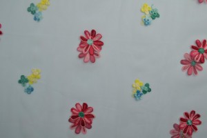 Mesh embroidered 02-3