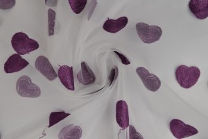 Mesh embroidered 09-1