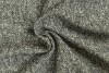 French Terry melange 03 schwarz